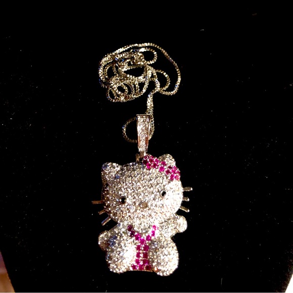 NWT Hello Kitty Bling Necklace! - Picture 9 of 12